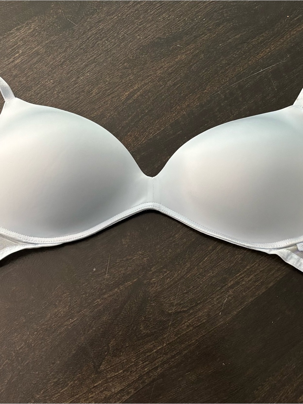 Victoria's Secret Light Blue Sexy Tee Smooth-Cup Wireless Push-Up Bra